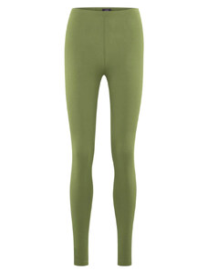 Glara Women's long organic cotton leggings