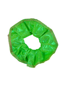 Scrunchie hajgumi VFstyle hologram zölddel