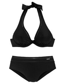 LASCANA Bikini fekete