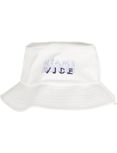 Merchcode Accessoires Miami Vice Logo Bucket Hat White