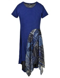 Desigual Francina kék női ruha – S