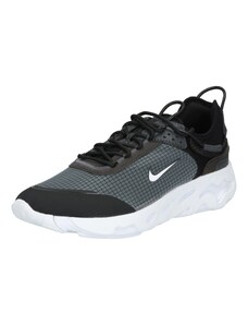 Nike Sportswear Rövid szárú sportcipők 'React Live' sötétszürke / fekete / fehér