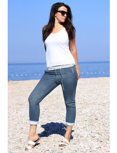Glara Women's sweatpants in a denim look