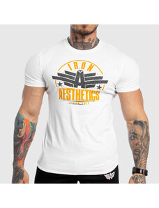 Férfi fitness póló Iron Aesthetics Force, fehér