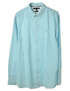 Tommy Hilfiger kék kockás férfi ing – XL
