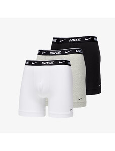 Boxeralsó Nike Boxer Brief 3 Pack White/ Grey Heather/ Black