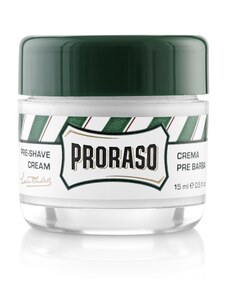 Proraso GREEN - Pre-Shave Cream TRAVEL 15ml