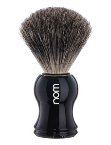 Mühle GUSTAV shaving brush, pure badger, handle material plastic Black