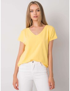 BASIC Sárga színű női póló -RV-TS-4832.01P-sárga