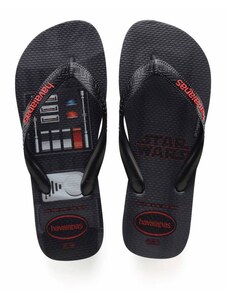 Havaianas Star Wars flip-flop papucs, fekete