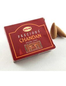 JAMMStore HEM Precious Chandan (Tökéletes Chandan) Indiai Kúpfüstölő (10db)