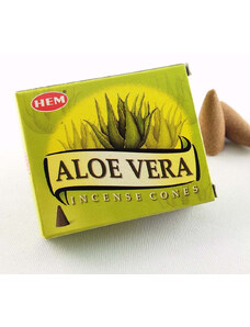 JAMMStore HEM Aloe Vera (Aloe Vera) Indiai Kúpfüstölő (10db)