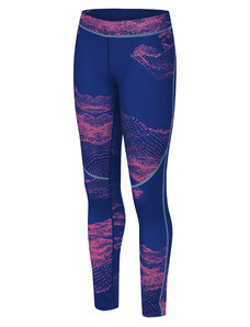 Rózsaszín-kék női mintás funkcionális leggings Hannah Monety