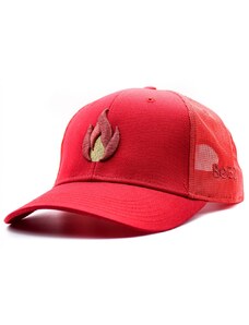 Sapka BE52 Flame Cap Red