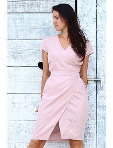 Linen wrap dress Lotika Premium collection