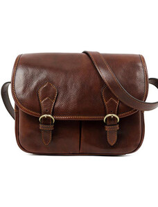Glara Leather messenger bag Premium