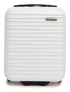 ABS bordázott kézipoggyász bőrönd Wittchen, fehér, ABS