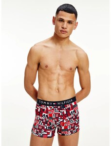 Blue and Red Patterned Boxers Tommy Hilfiger Underwear - Men