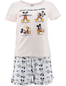 Mickey Disney Krémszínű női nyári pizsama