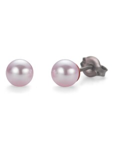 Fülbevaló Oliver Weber Sensitive PE Pearl round mini rosaline