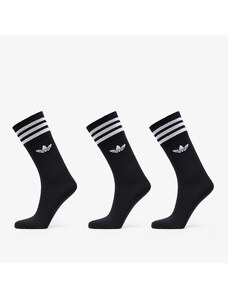adidas Originals Férfi zoknik adidas Solid Crew Sock 3-Pack Black/ White