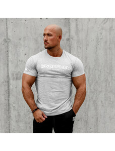 Férfi fitness póló Iron Aesthetics Unbroken, szürke