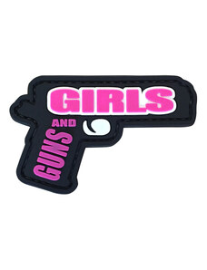 WARAGOD Tapasz 3D Guns and Girls 7x5cm