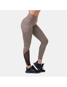 Fit&Smart Mocha magas derekú női leggings - NEBBIA