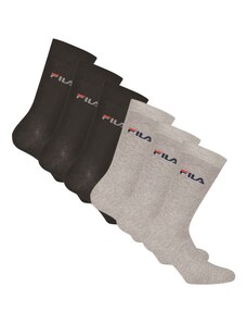 FILA Zokni sötétkék / szürke / piros / fekete
