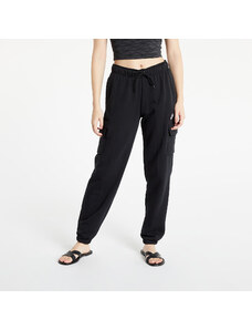Női melegítőnadrágok Nike NSW Essential Fleece Mid-Rise Cargo Pants Black/ White