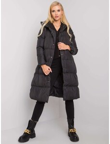 Woman Collection Téli fekete hosszú steppelt kabát Starlet LC-KR-2409.27X-black