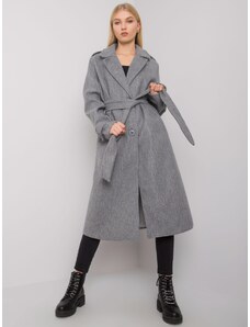 BASIC Világosszürke női kabát TW-PL-BI-7300.35X-gray