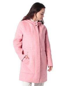 Desigual Lenzy rózsaszín, gyapjú női kabát – 44