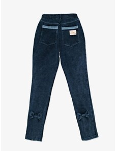 JAPITEX Gyerek cicanadrág Jeans masnival