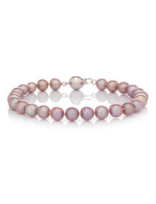 Buka Jewelry Mutiara 6 AA rózsaszín gyöngy karkötő