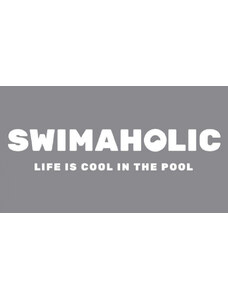 Törülköző swimaholic big logo microfibre towel szürke