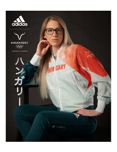 Adidas pulóver zip POD JKT női