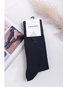 Calvin Klein Sötétkék férfi magasszárú zokni Carter - dupla csomagolásban