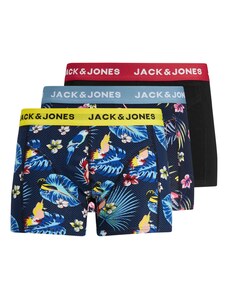 JACK & JONES Boxeralsók füstkék / sárga / piros / fekete