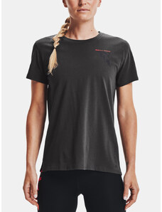 Under Armour UA Run Anywhere Short Sleeve-GRY T-Shirt - Women