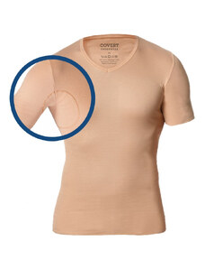 Body Skinny T-Shirt Under Shirt with Covert Underwear