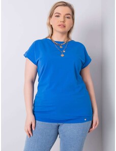 BASIC FEEL GOOD Kék női póló rövid ujjakkal RV-BZ-6327.67-blue