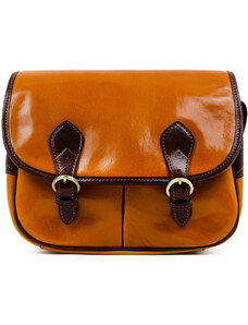 Glara Leather messenger bag Premium