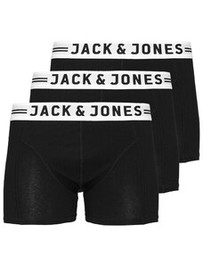 Jack & Jones Junior Alsónadrág fekete / fehér