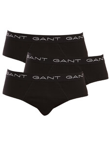 3PACK Fekete Gant férfi slip alsónadrág