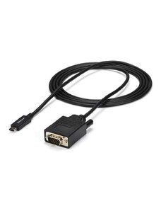 USB C - VGA Kábel Startech CDP2VGAMM2MB 2 m Fekete