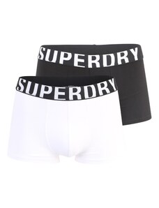 Superdry Boxeralsók fekete / fehér