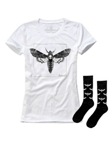 Ajándék szett UNDERWORLD Night butterfly női póló + zokni