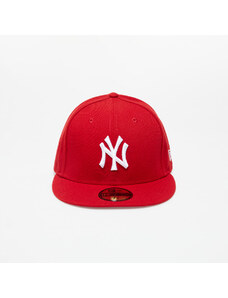 Sapka New Era 59Fifty MLB Basic New York Yankees Cap Scarlet/ White