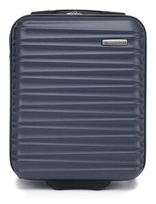 ABS bordázott kézipoggyász bőrönd Wittchen, sötétkék, ABS